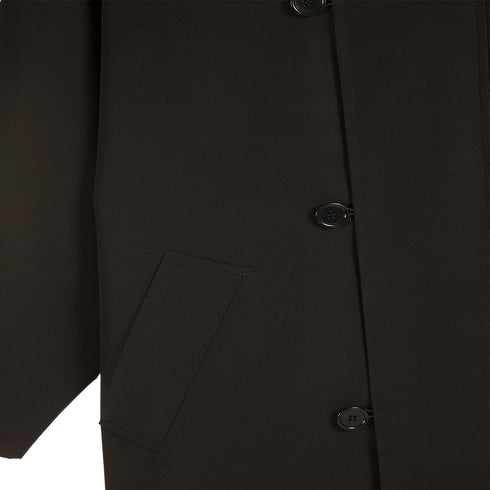 Mfpen Johnston Coat Black AW22-54 Degli Uberti