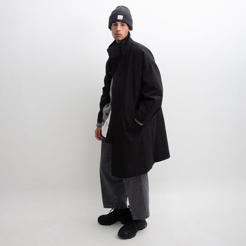 Mfpen Johnston Coat Black AW22-54 Degli Uberti