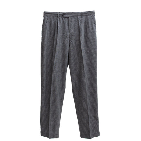 Mfpen Scene Trousers Dark Grey Stripe AW22-53 Degli Uberti