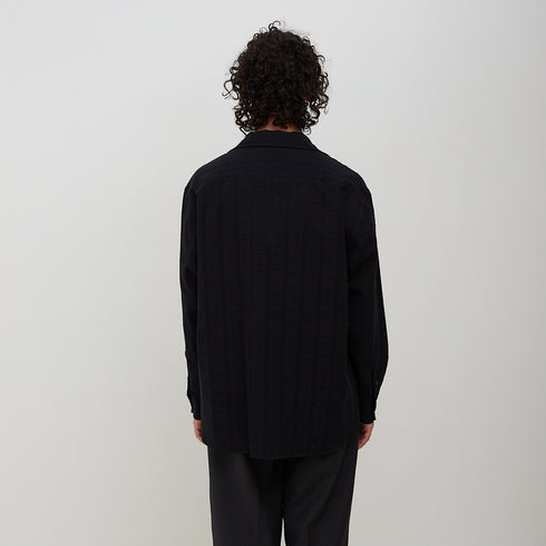 Mfpen Serif Shirt Black SS23-40 Degli Uberti