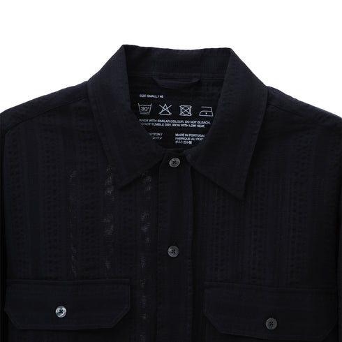 Mfpen Serif Shirt Black SS23-40 Degli Uberti