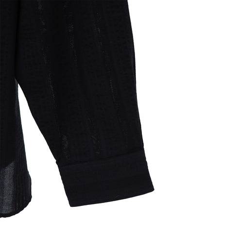 Mfpen Serif Shirt Black SS23-40 Degli Uberti