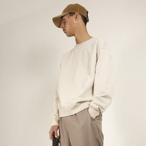 Mfpen Standard Crewneck Moonbeam SS22-38 Degli Uberti