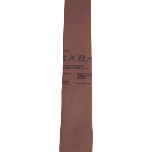 Mfpen Tie Brown Tencel SS23-51 Degli Uberti