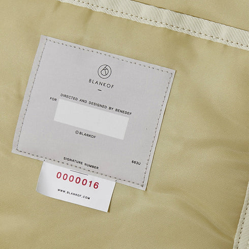 Mfpen x Blankof Reporter Bag Milk SS23-80 Degli Uberti