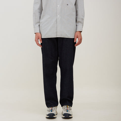 Nanamica 5 Pockets Denim Straight Pants Indigo Degli Uberti