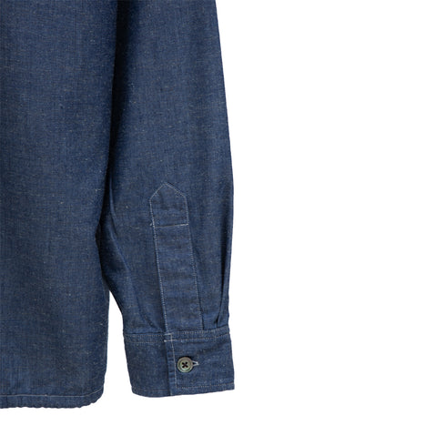 Nanamica Chambray CPO Shirt Jacket Indigo SUAS342E Degli Uberti