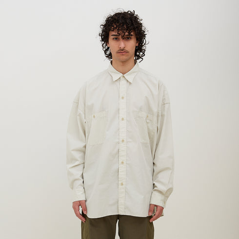 Nanamica Deck Shirt Ecru SUGF294E Degli Uberti