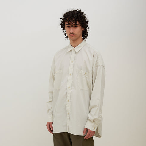 Nanamica Deck Shirt Ecru SUGF294E Degli Uberti