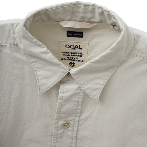 Nanamica Deck Shirt Ecru SUGF294E Degli Uberti