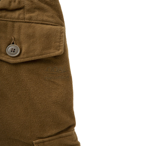 Nanamica Flannel Easy Cargo Pant Camel SUCF252E Degli Uberti