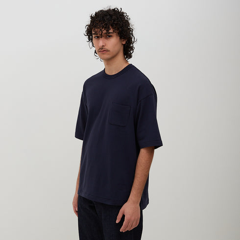 Nanamica H/S Pocket Tee Navy SUHS229E Degli Uberti