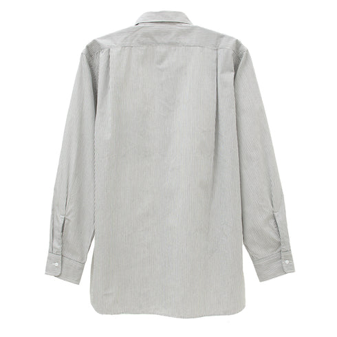 Nanamica Regular Collar Stripe Wind Shirt Black SUGF259E Degli Uberti