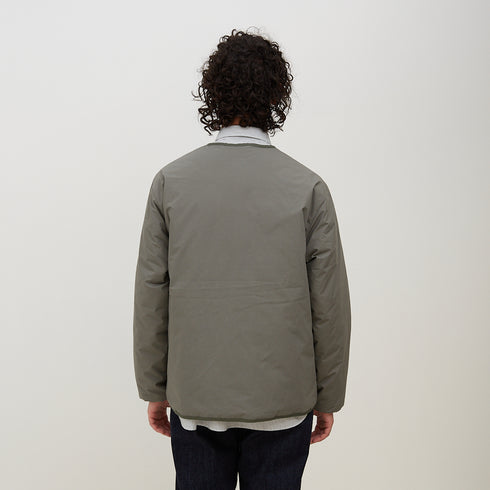 Nanamica Reversible Down Cardigan Sage Green SUAF269E Degli Uberti