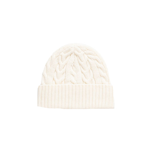 Norse Projects Cable Beanie Ecru N95-0569 Degli Uberti