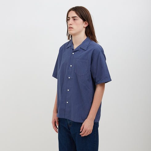 Norse Projects Carsten Cotton Tencel Shirt Calcite Blue N40-05797187 Degli Uberti