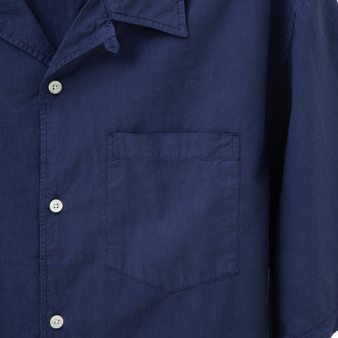 Norse Projects Carsten Cotton Tencel Shirt Calcite Blue N40-05797187 Degli Uberti