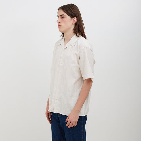 Norse Projects Carsten Stripe Shirt Marble White N40-06211042 Degli Uberti