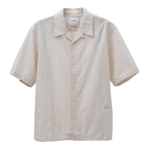 Norse Projects Carsten Stripe Shirt Marble White N40-06211042 Degli Uberti