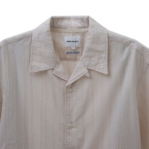 Norse Projects Carsten Stripe Shirt Marble White N40-06211042 Degli Uberti