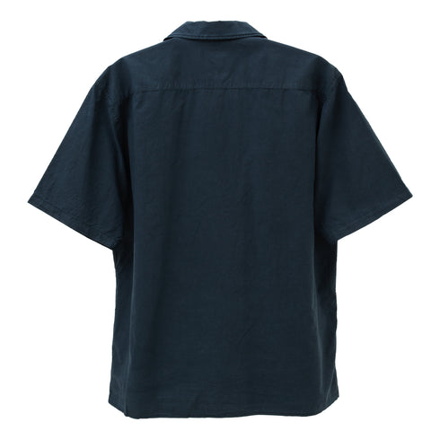 Norse Projects Carsten Tencel Shirt Deep Marine N40-05797187 Degli Uberti