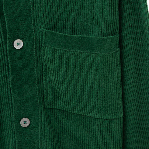 Norse Projects Erik Chenille Jacket Bottle Green N45-05708082 Degli Uberti