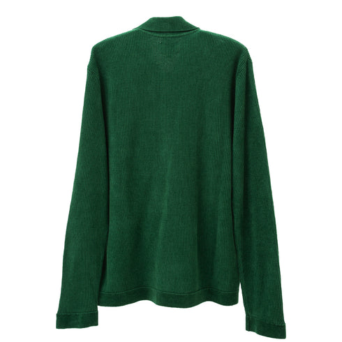 Norse Projects Erik Chenille Jacket Bottle Green N45-05708082 Degli Uberti