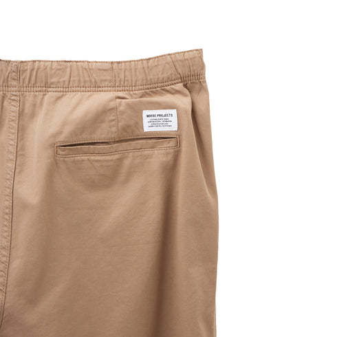 Norse Projects Ezra Light Twill Shorts Utility Khaki N35-05770966 Degli Uberti