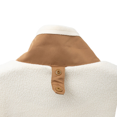 Norse Projects Frederik Fleece Ful Zip Jacket Ecru N50-0204 Degli Uberti
