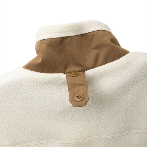 Norse Projects Frederik Fleece Gilet Ecru N50-0205 Degli Uberti
