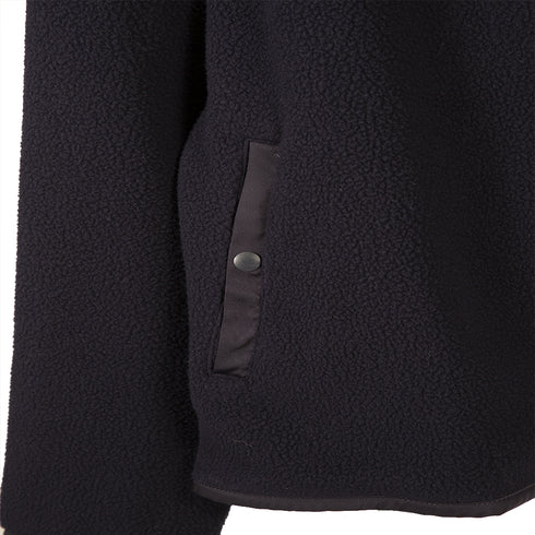 Norse Projects Frederik Tab Series Fleece Jacket Dark Navy N20-12707004 Degli Uberti