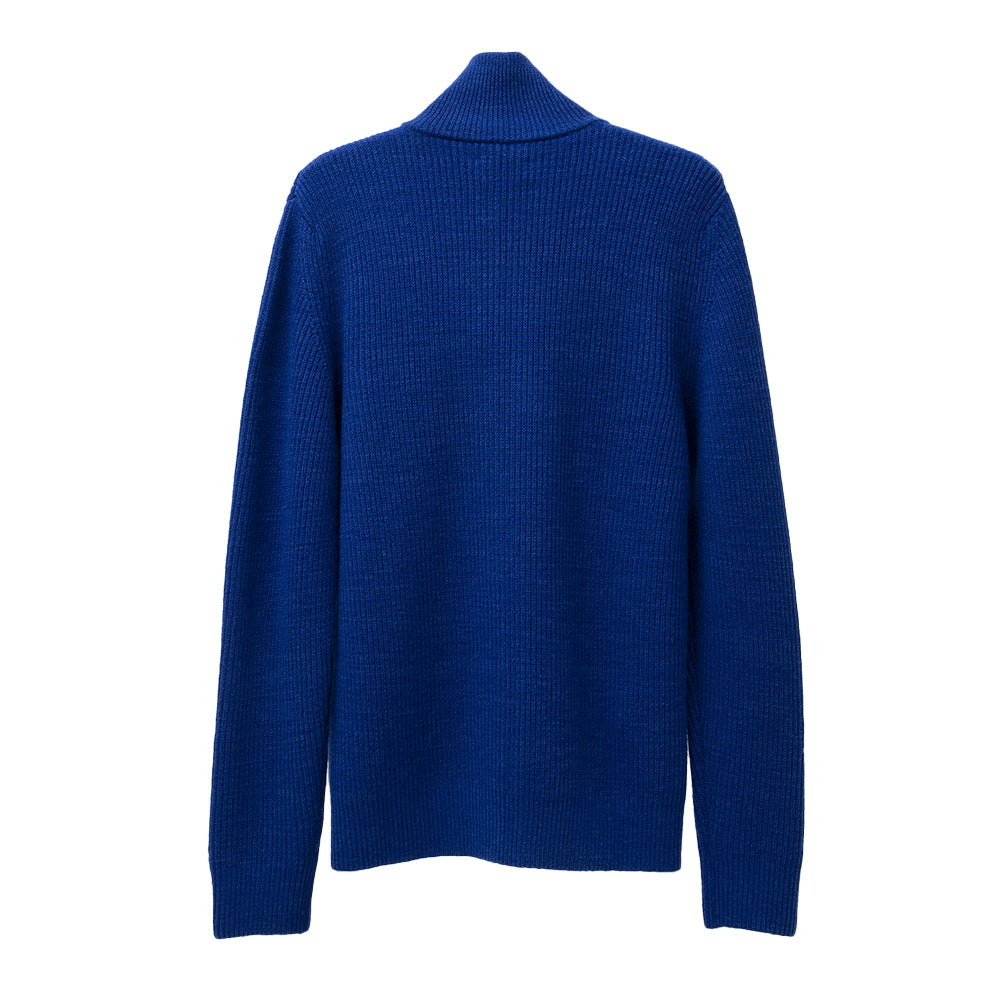 Norse Projects Hagen Cotton Wool Jacket Cobalt Blue Degli Uberti