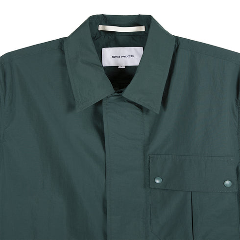 Norse Projects Jens Packable Deep Sea Green N50-0193 Degli Uberti