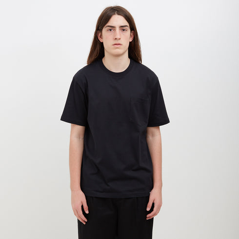 Norse Projects Johannes Standard Pocket SS Black N01-0553 Degli Uberti