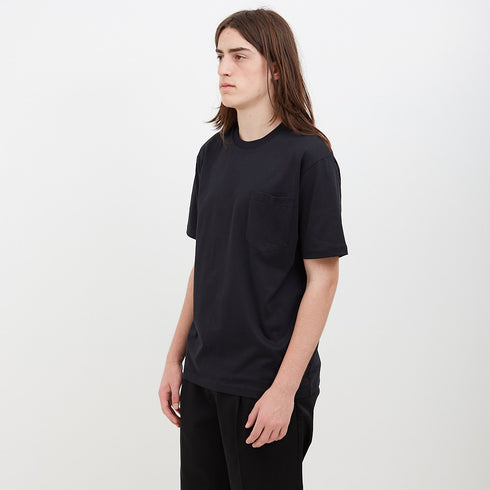 Norse Projects Johannes Standard Pocket SS Black N01-0553 Degli Uberti