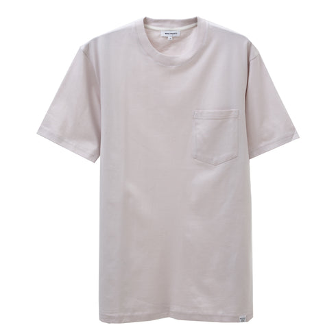 Norse Projects Johannes Standard Pocket SS T-Shirt Marble White 05531042 Degli Uberti