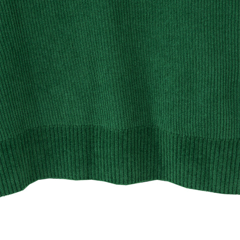 Norse Projects Manfred Chenille Vest Bottle Green N45-05718082 Degli Uberti