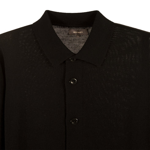Norse Projects Martin Tech Merino Black N45-0525 Degli Uberti
