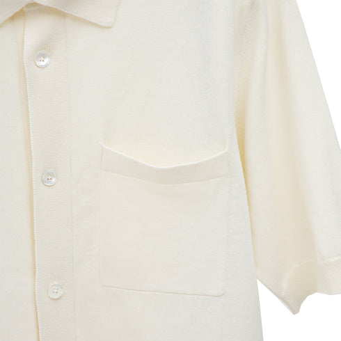 Norse Projects Rollo Cotton Linen SS Shirt Kit White N45-05720219 Degli Uberti