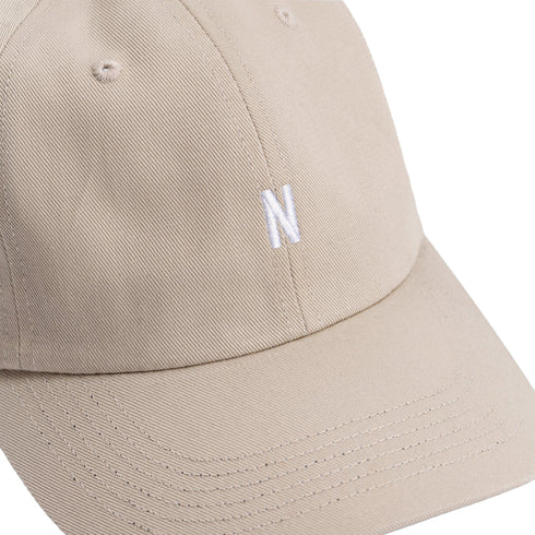 Norse Projects Twill Sports Cap Marble White N80-00011042 Degli Uberti