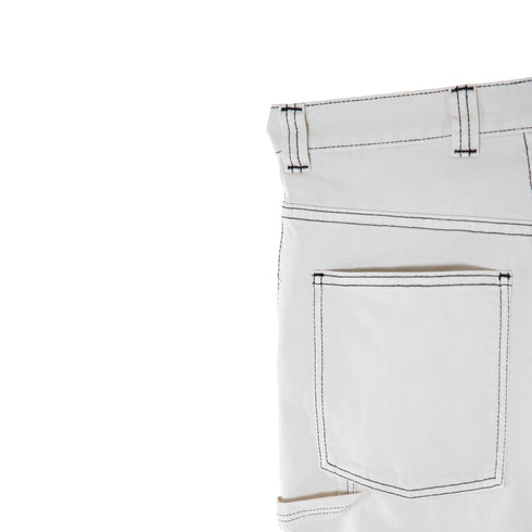 Polar Skate Co Big Boy Work Shorts Washed White POL-BBWS Degli Uberti