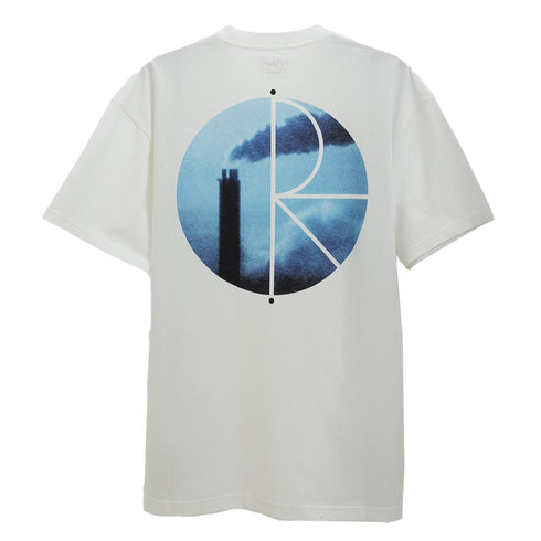 Polar Skate Co Skorsten Fill Logo Tee White POLTEE-SKORSTENFL Degli Uberti