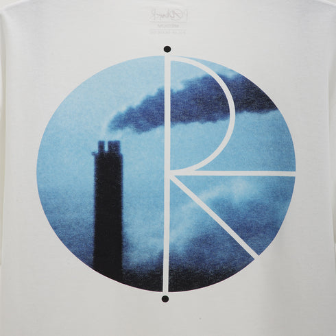 Polar Skate Co Skorsten Fill Logo Tee White POLTEE-SKORSTENFL Degli Uberti