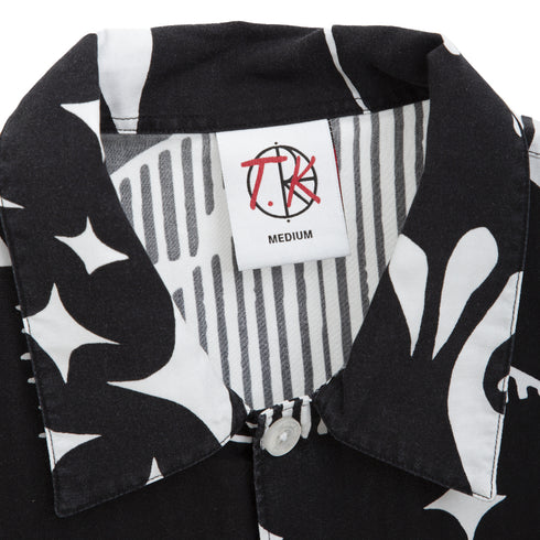 Polar Skate Co Spiral Shirt Black/White POL-SPIRALS Degli Uberti