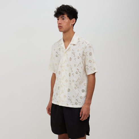Sunflower Cayo SS Shirt White 1165 Degli Uberti