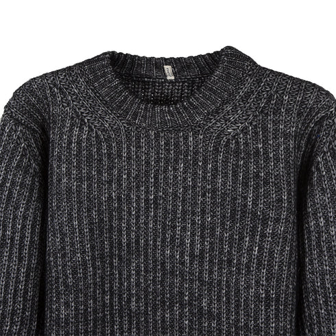 Sunflower Field Sweater Black 3021 Degli Uberti