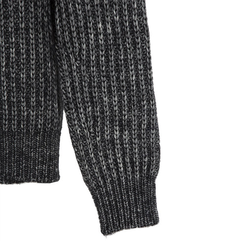 Sunflower Field Sweater Black 3021 Degli Uberti