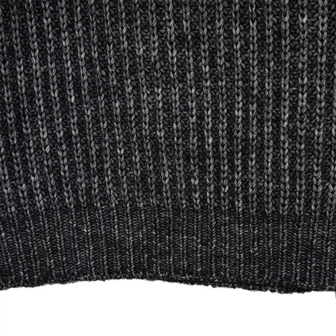 Sunflower Field Sweater Black 3021 Degli Uberti