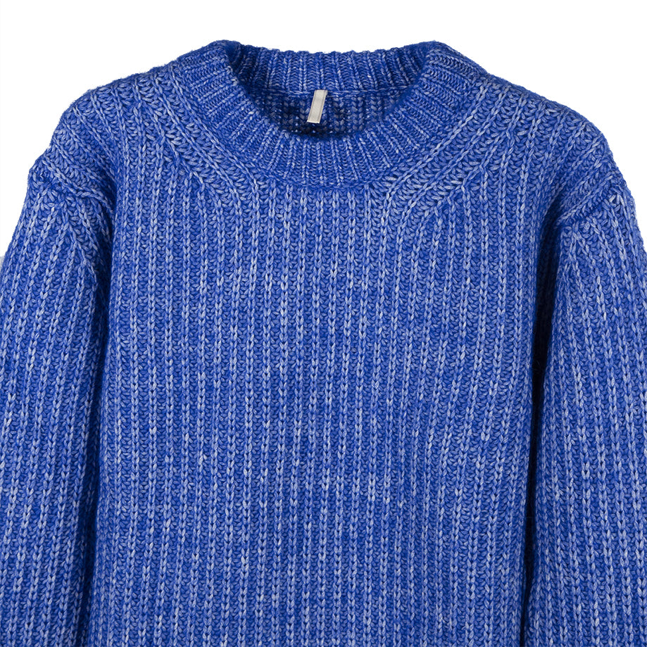 Sunflower Field Sweater Electric Blue Degli Uberti