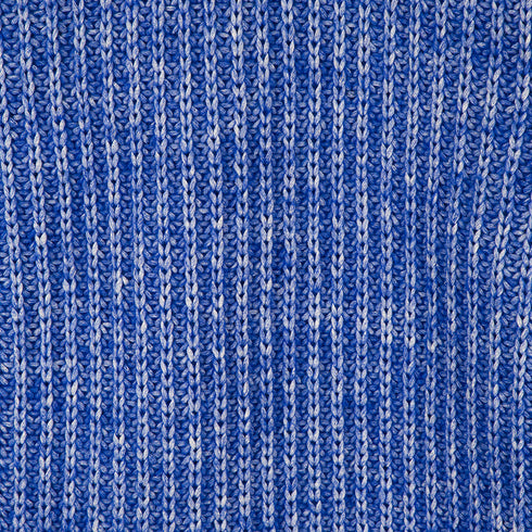 Sunflower Field Sweater Electric Blue 3021 Degli Uberti